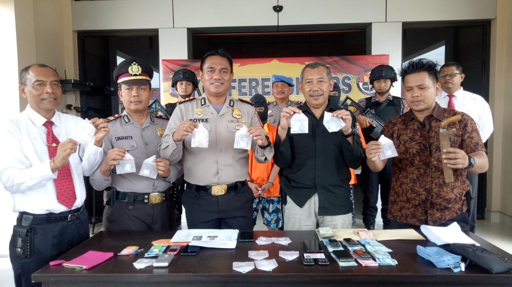 Selama Januari 2020, Sabu Seberat 90,32 Gram Gagal Edar di Bontang