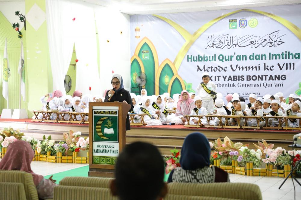 Apresiasi Hubbul Quran TK IT Yabis, Najirah Ajak Amalkan Ajaran Alquran sebagai Pedoman Hidup   