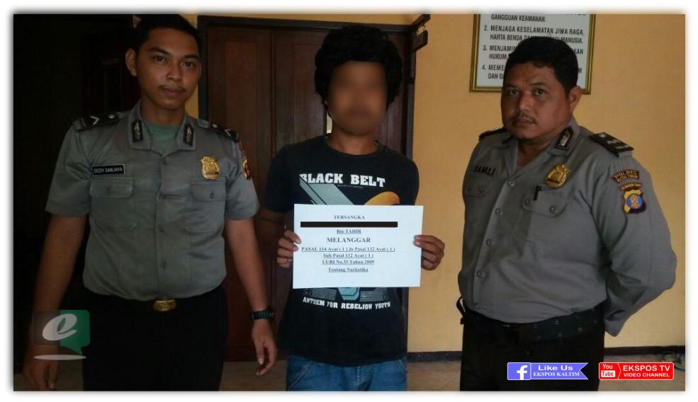 Tiga Pelaku Narkoba di Bengalon Diciduk Polisi Saat Pesta Sabu