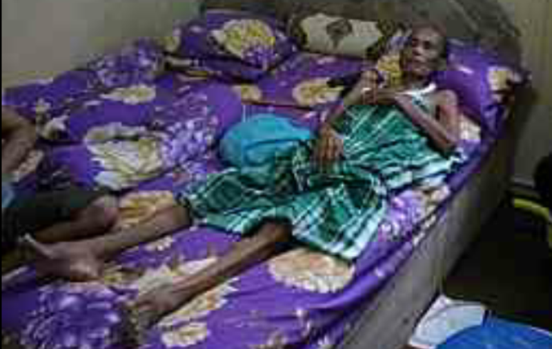 TRENYUH :  WALAU USUSNYA TERURAI, ARIFIN MEMAKSAKAN DIRI UNTUK BERJALAN