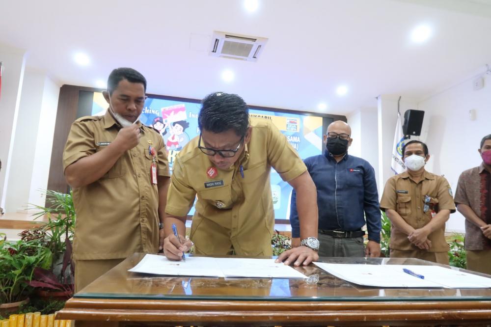 Teken MoU dengan 5 Top Brand, Pemkot Bontang Wujudkan Persamaan Hak Bagi Setiap Anak
