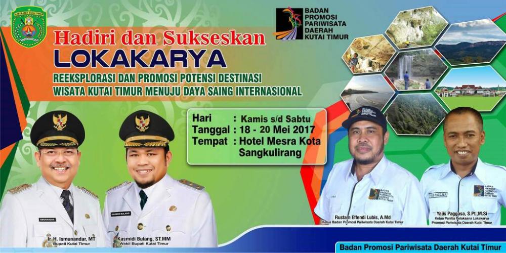 Lokakarya Pariwisata Kutim, Petakan Tempat Wisata hingga Pagelaran Seni Tradisional