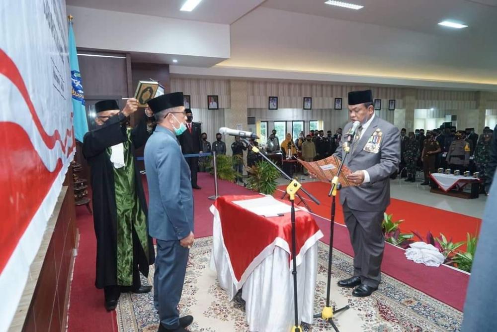 Dilantik Bupati Bone, Islamuddin Resmi Jabat Sekda