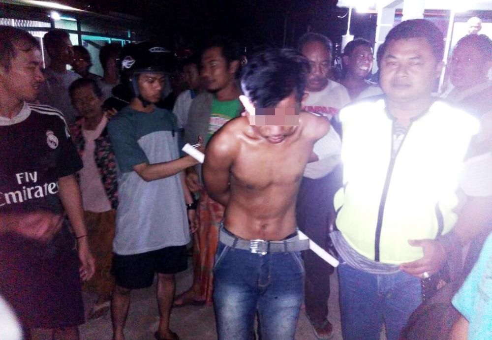 Pemuda Terduga Pencuri di Toko Jamu Bontang Baru Ditangkap Warga
