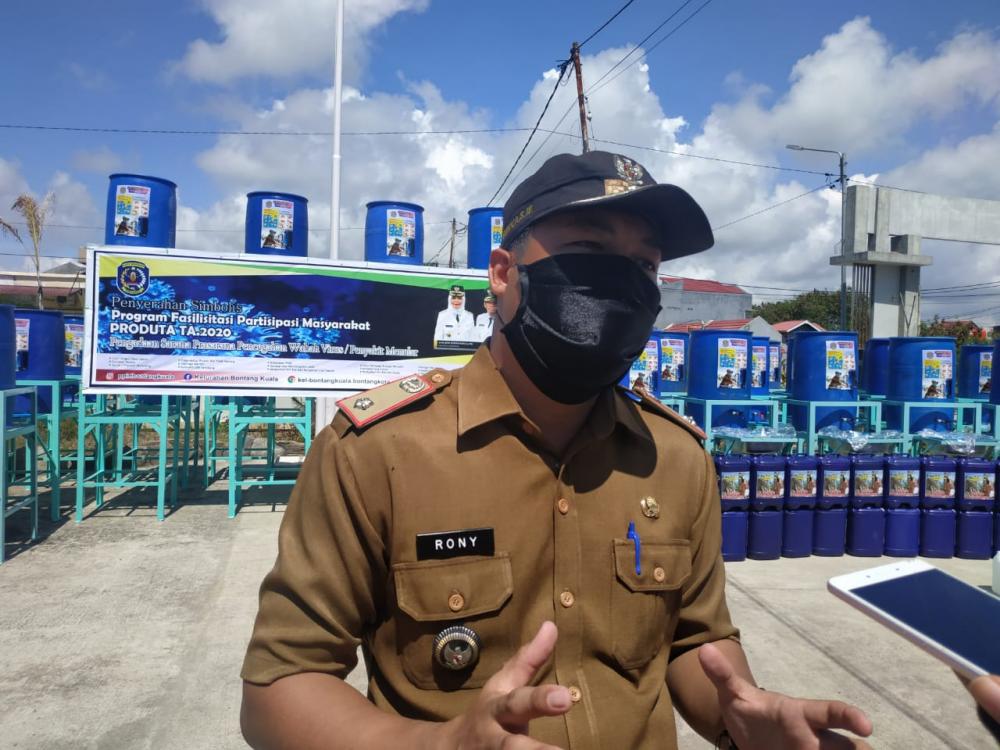 RT Bontang Kuala Bersatu Perangi Corona, Sisihkan Dana Sosialisasi Produta