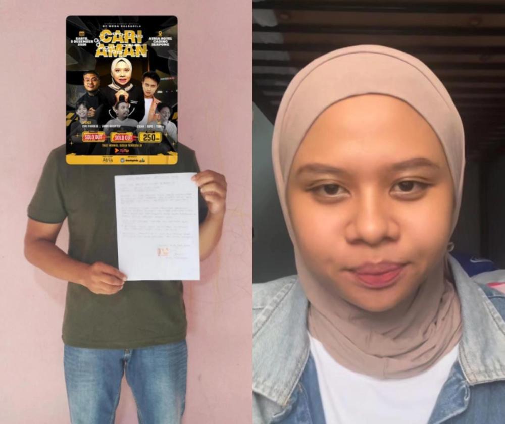 Viral Hina Komika Mega Salsabila di Medsos, Anggota Polres Bontang Minta Maaf