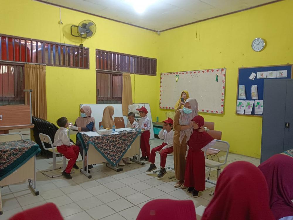 SDN 002 Bontang Selatan Gelar Pemeriksaan Kesehatan