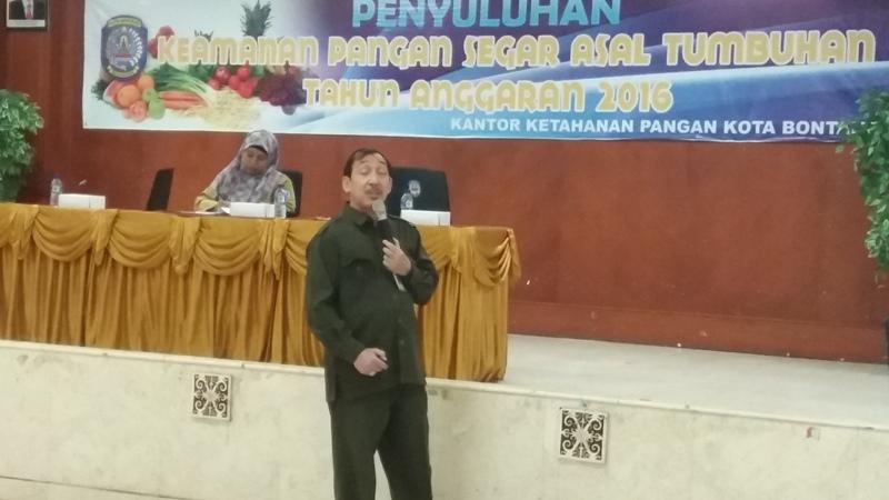 DPKP BONTANG GELAR PENYULUHAN KEAMANAN PANGAN SEGAR ASAL TUMBUHAN