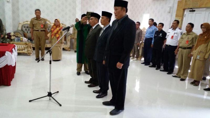 WALIKOTA BONTANG LANTIK PENGURUS BARU BADAN PENGAWAS PERUSDA AUJ
