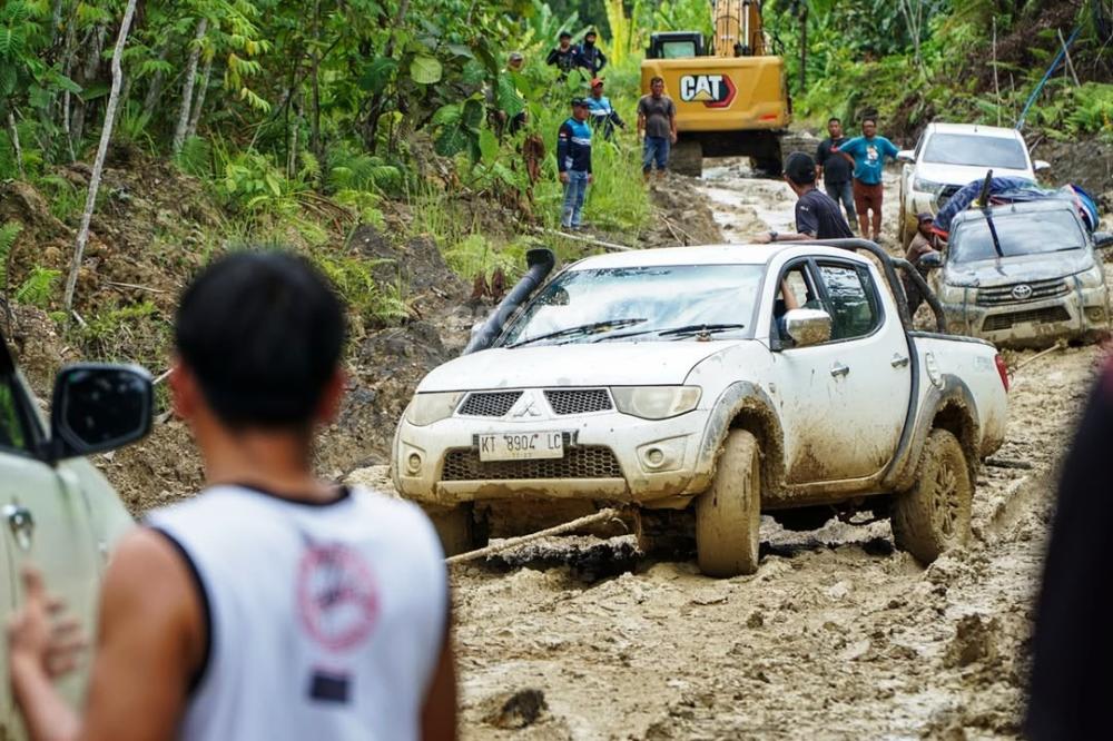 Anggaran Perbaikan Jalan di Kaltim Turun Drastis, 133 Km Masih Rusak