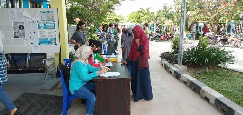 Salurkan Bantuan Covid-19, Bontang Terapkan Protokol Kesehatan 