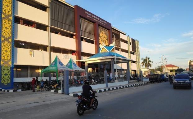 Weekend, Pasar di Bontang Hanya Buka Setengah Hari