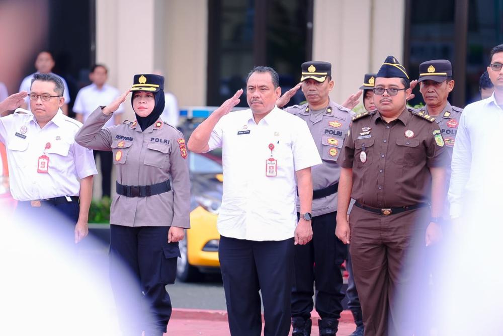 Pj Sekda Bontang Apresiasi Apel Siaga Polres, Tekankan Sinergi untuk Ramadan yang Aman