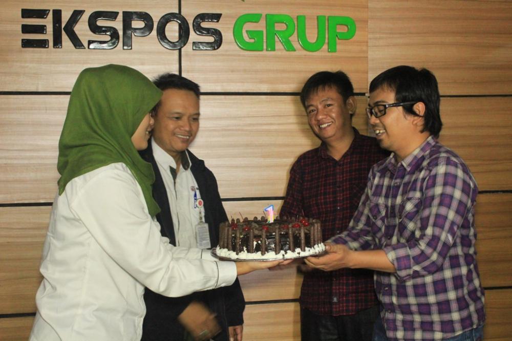 Kue Ultah Ekspos Kaltim dari PT Badak NGL