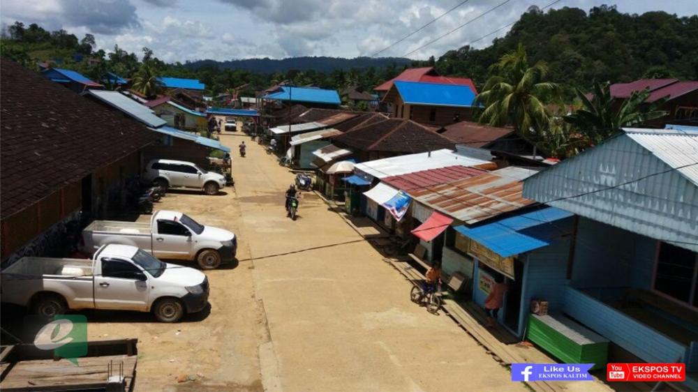 Miris, Begini Kondisi Pusat Kota Kabupaten Mahulu 