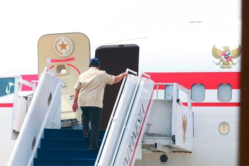 Prabowo Terbang ke Kalimantan, Pimpin Langsung Penanganan Karhutla