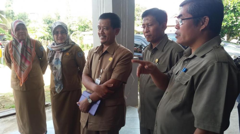 Komisi 1 DPRD Bontang Sidak ke Kantor Kecamatan Bontang Barat 
