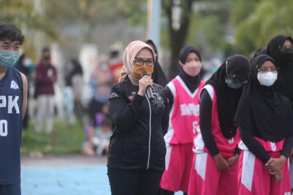 Bontang Basketball Competition 3x3 Berakhir, Ini Harapan Wawali Najirah