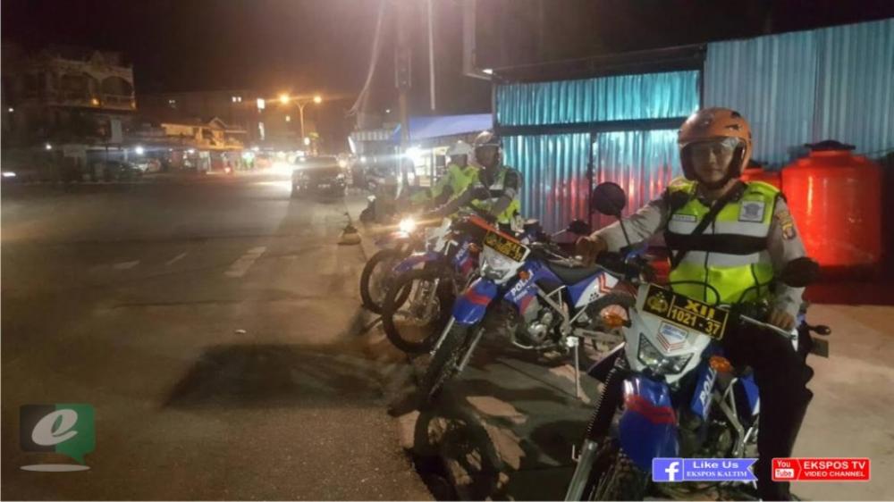Gelar Patroli Cegah Balapan Liar, Polantas Bontang Tilang 18 Pengendara