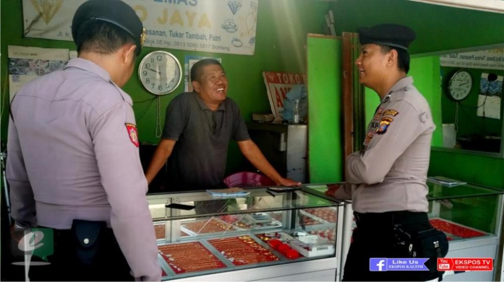 Tekan Angka Kriminalitas, Polres Bontang Sisir Tempat Keramaian