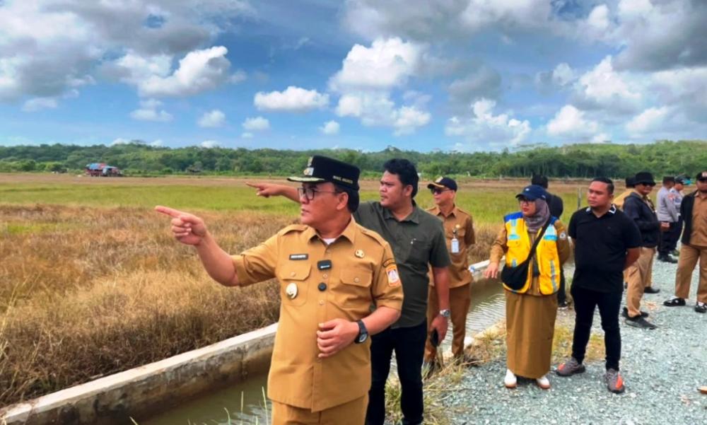 Balikpapan Kejar Panen Tiga Kali Setahun, Irigasi Rp4,8 Miliar Dikebut di Gunung Binjai