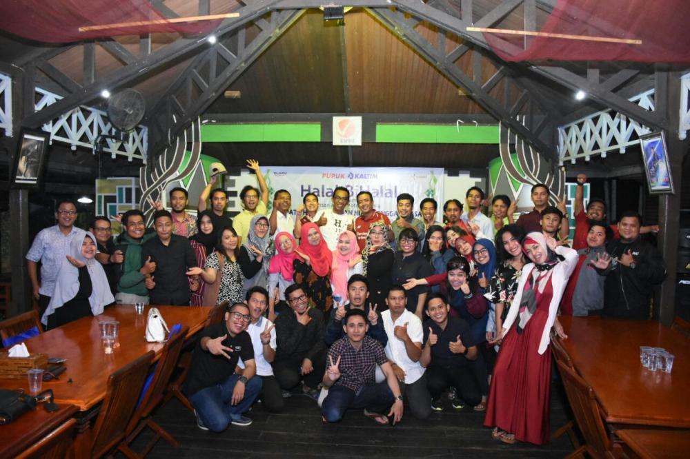 Pererat Silaturahmi, Pupuk Kaltim Gelar Halal Bihalal Dengan Insan Pers Bontang