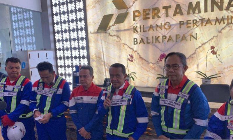Asa Bahlil di Megaproyek RDMP Kilang Balikpapan