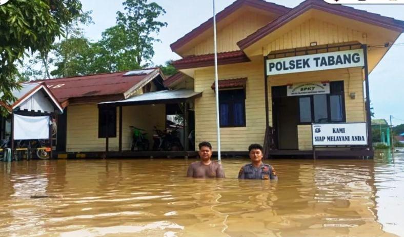 Banjir Rendam 18 Desa di Tabang, Listrik Padam Berjam-jam