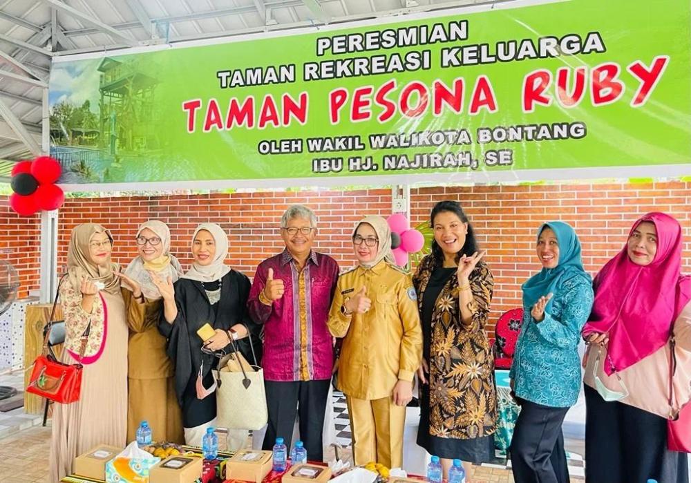 Wawali Bontang Apresiasi Kehadiran Taman Pesona Ruby