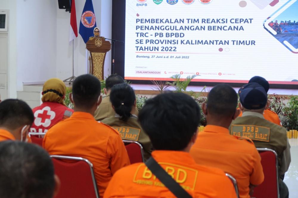 Buka Kegiatan Pembekalan TRC-PB, Wawali Najirah Ajak BPBD se-Kaltim Jaga Sinergitas  