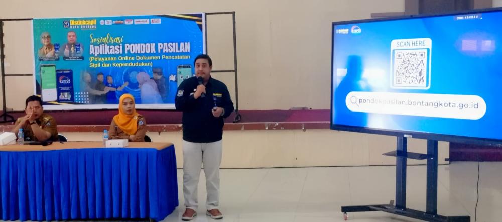 Disdukcapil Bontang Gencar Sosialisasikan Aplikasi Pondok Pasilan, Kini Giliran Bontang Barat