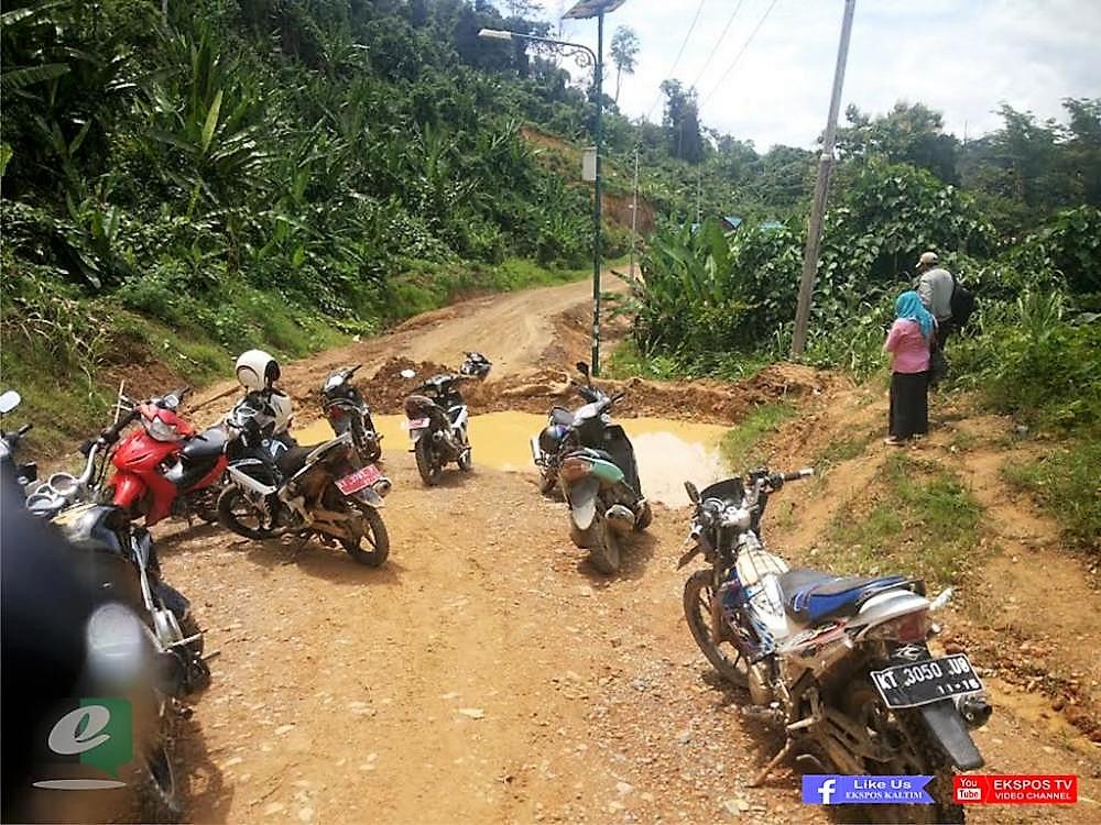 Rawan Kecelakaan, Dishub Mahulu Usul Pagar Pengaman Jalan Polsek Tikah