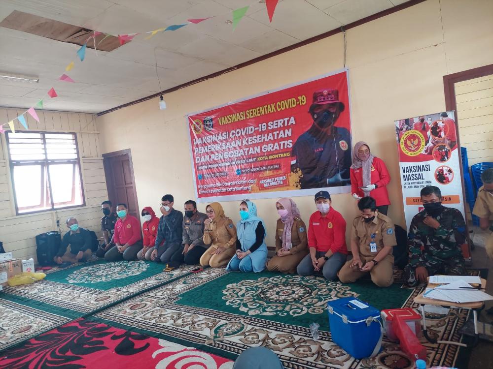 Wawali Bontang Apresiasi Vaksinasi Door To Door Binda Kaltim