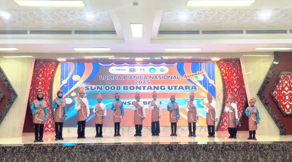 Tim Pianika SDN 008 Bontang Utara Raih Gold Medal di Ajang Nasional