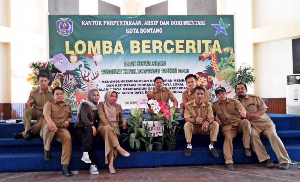 JELANG PEMBUKAAN LOMBA BERCERITA, KPADD BONTANG GELAR GLADI BERSIH