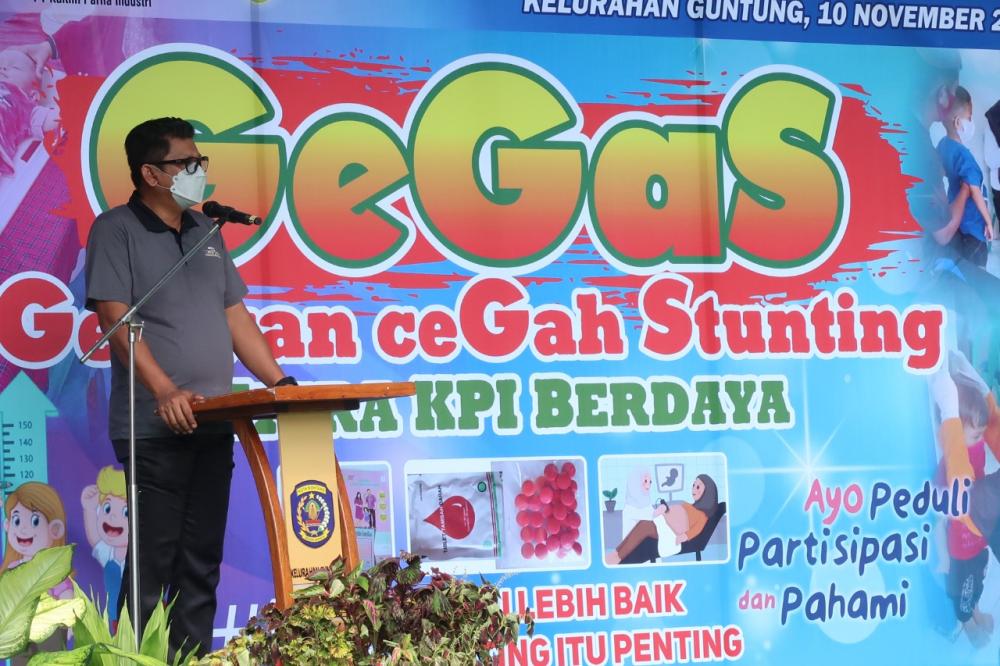 Launching Program GeGas, Wali Kota Basri Target Turunkan Angka Stunting