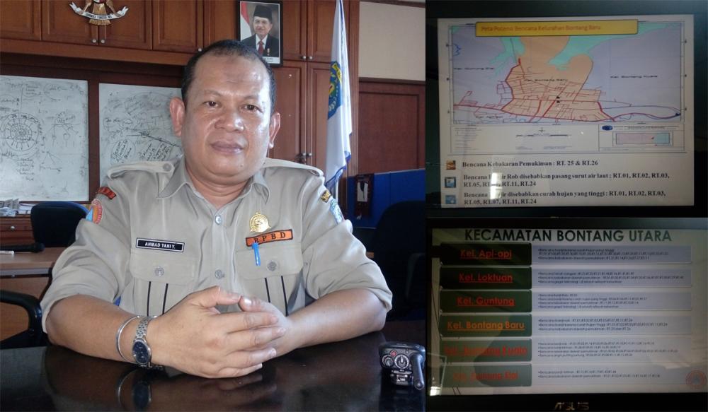 BPBD BONTANG CIPTAKAN APLIKASI, YANG BISA MEMONITORING POTENSI BENCANA DISETIAP RT.