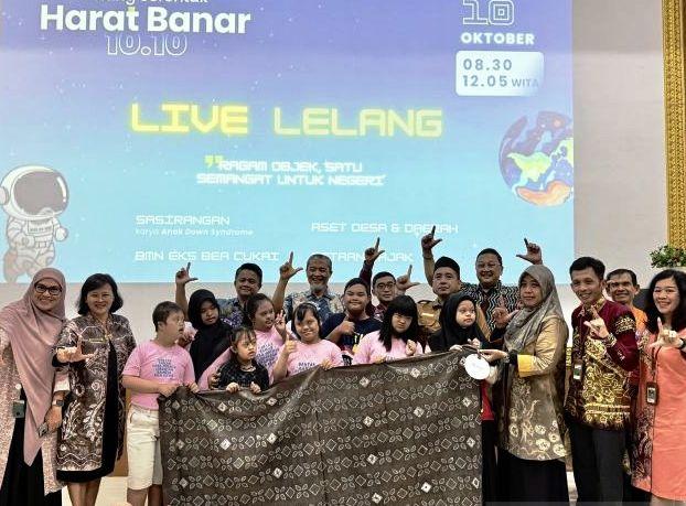 Kemenkeu Lelang Sasirangan Karya Anak Sindrom: Ruang untuk Kesetaraan dan Apresiasi