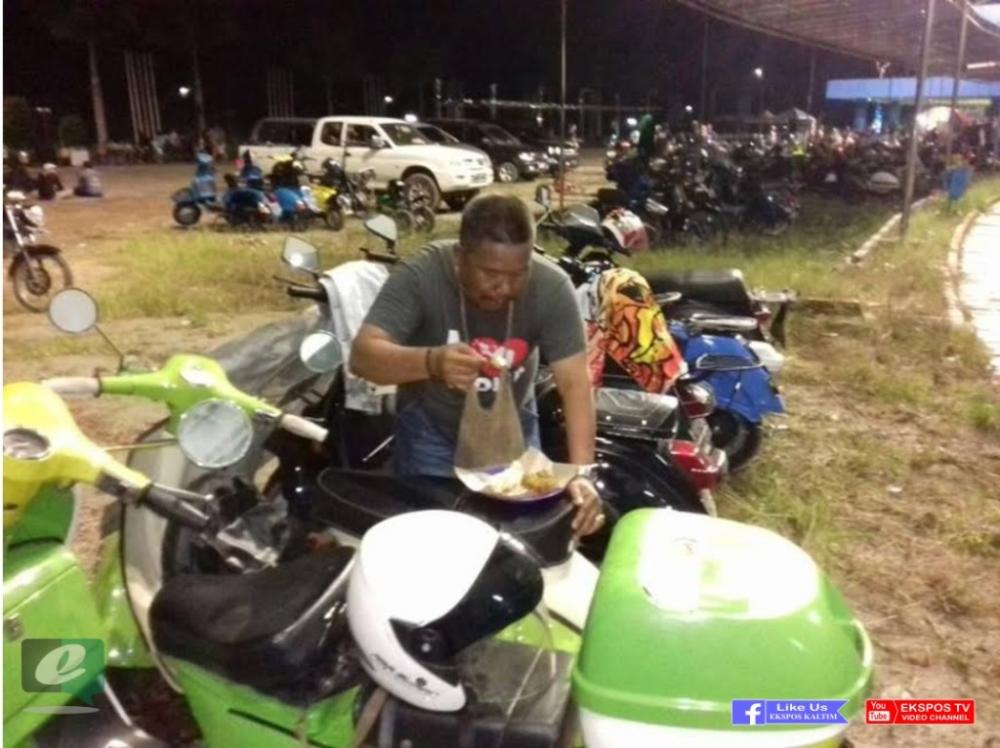 Berlibur, Anggota DPRD Ini Ajak Keluarga Touring Menggunakan Besi Tua