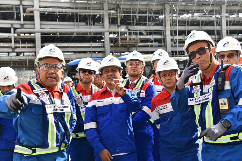 Kilang Balikpapan 99% Rampung, Bahlil: Beberapa Produk Belum Maksimal, Saya Minta Dipercepat
