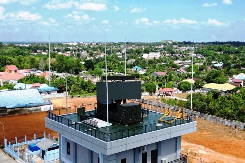 Langit Nusantara Kini Dijaga Radar Canggih CGI di Kalimantan  