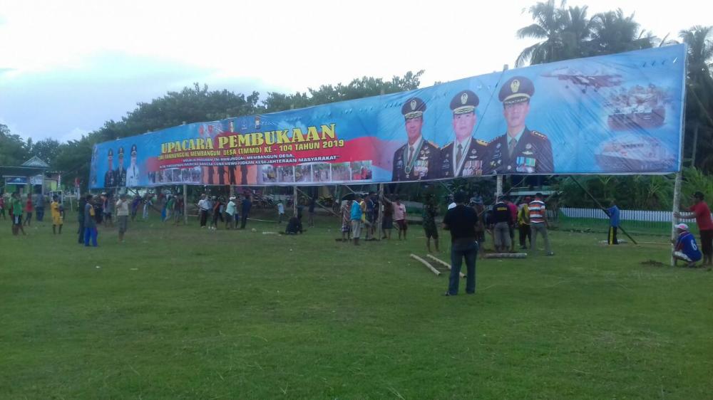 Persiapan Pembukaan TMMD ke-104 Kodim Bone Kian Matang