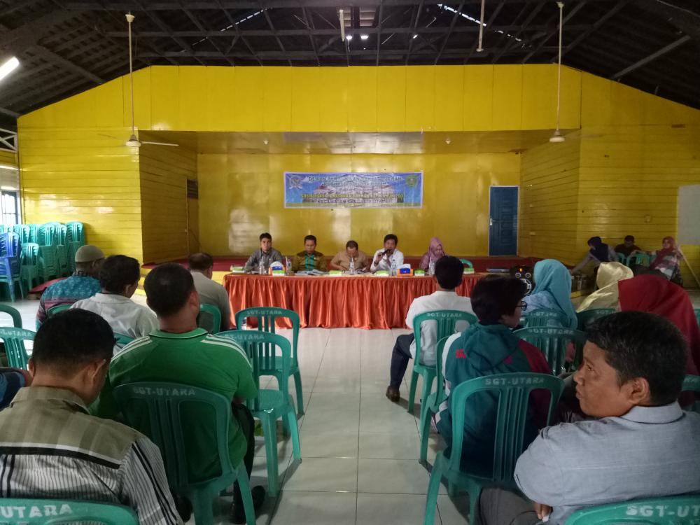 Dapil I DPRD Kutim Gelar Sosialiasi Minuman Beralkohol dan RTRW di Desa Sangatta Utara