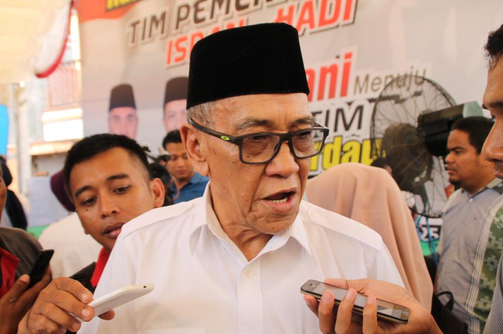 Timses Larang Pendukung Minta Proyek ke Isran- Hadi 