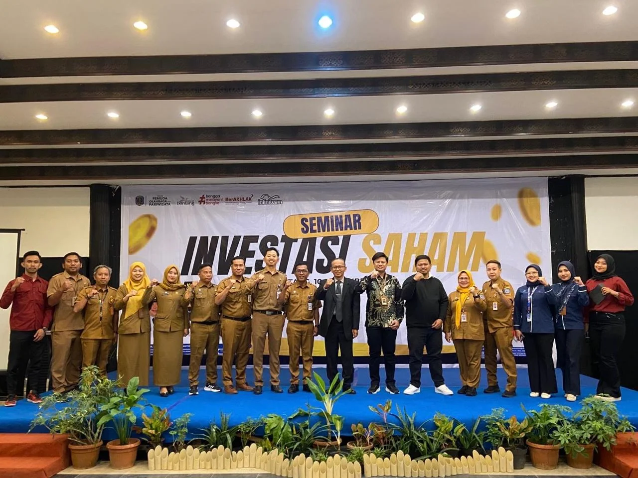 Dispopar Bontang Bekali 80 Pemuda Edukasi Investasi Saham, Belajar Kelola Keuangan Sejak Dini