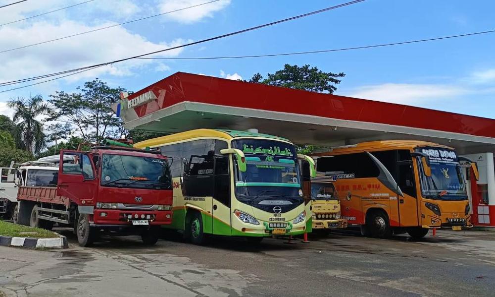 Didemo Sopir Truk, Kuota Solar SPBU di Balikpapan Ditambah 2 Kali Lipat 
