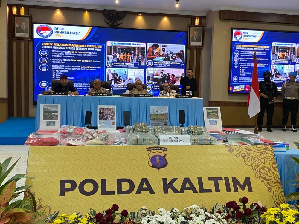 Polda Kaltim Bongkar Modus Bandar Sabu Sasar Pekerja Sawit dan Tambang di Paser