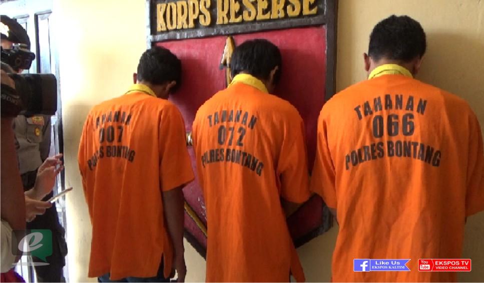Polisi Bekuk Pembuat dan Pengedar Uang Palsu di Bontang
