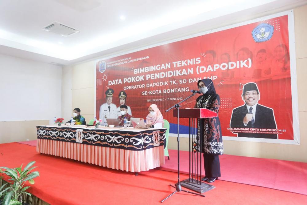 Tingkatkan Kualitas Operator Dapodik, Pemkot Bontang Gelar Bimtek