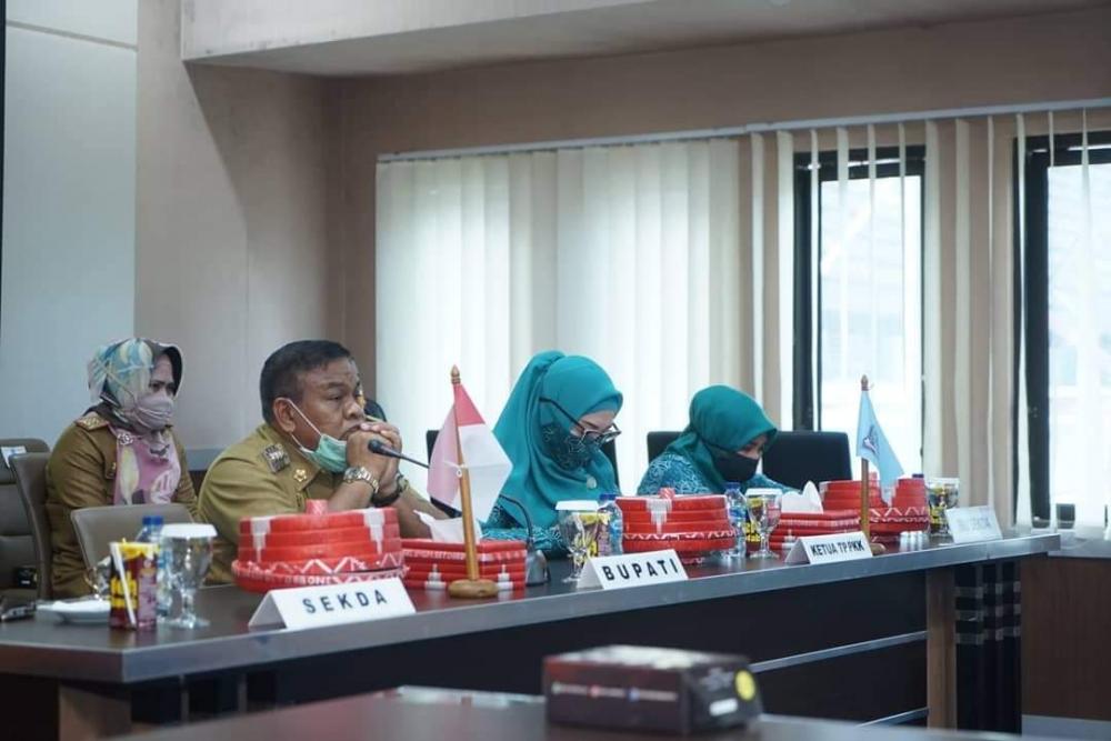 Bupati Bone Ikuti Rakor Mendagri Soal Pencapaian Target dan Realisasi APBD 2020